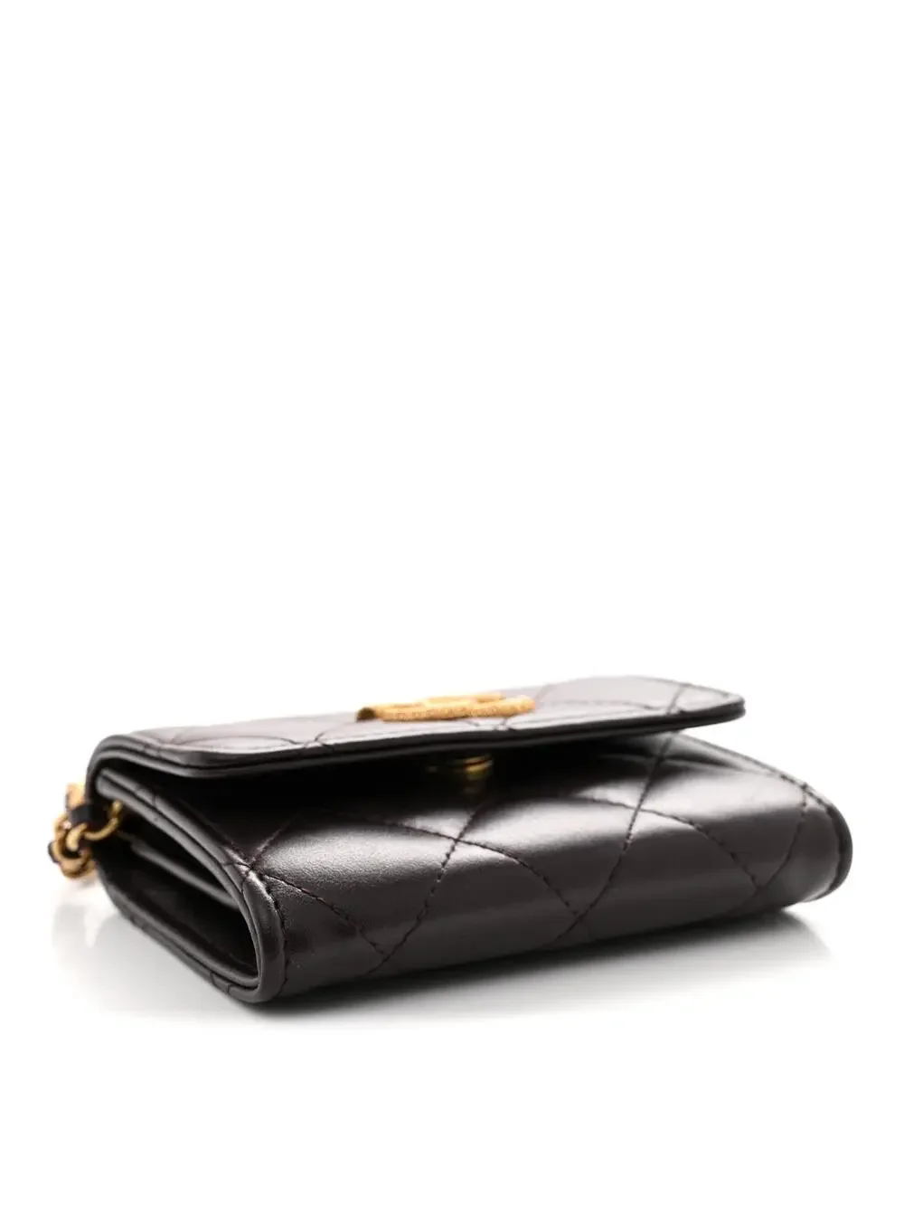 Chanel Lambskin Quilted Studded Cc #282442C18B